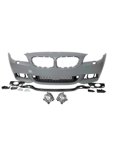 Paragolpes Delantero BMW F10/F11/F18 10-16 Look M-Tech Antinieblas