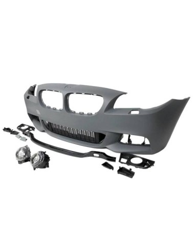 Paragolpes Delantero BMW F10/F11/F18 10-16 Look M-Tech Antinieblas