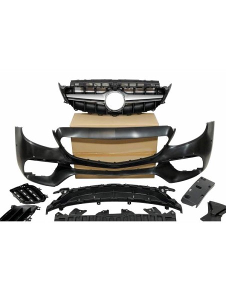 Paragolpes Delantero Mercedes W213 4p 2016-2019 / C238 look AMG E63