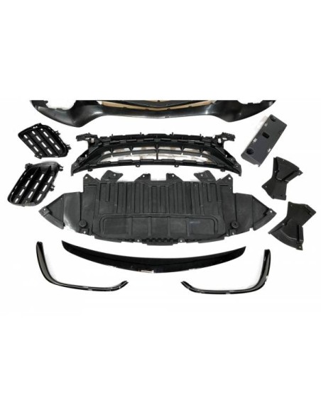 Paragolpes Delantero Mercedes W213 4p 2016-2019 / C238 look AMG E63