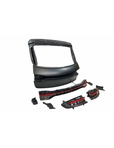 Spoiler Delantero Volkswagen Golf 8 Negro Brillante