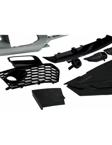 Paragolpes Delantero Audi A6 2015-2018 C7 Look RS6 Carbono