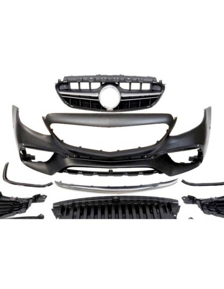 Paragolpes Delantero Mercedes W213 4p 2016-2019 / C238 look AMG E63