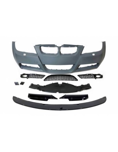 Paragolpes Delantero BMW E90 / E91 05-08 Look M-Tech Spoiler Lavafaros ABS