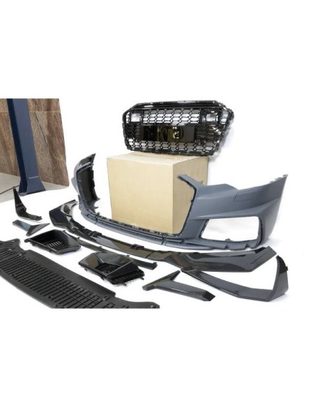 Paragolpes Delantero Audi A6 C8 2020+ Look RS6 Carbono