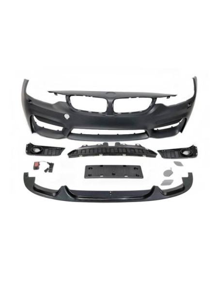 Paragolpes Delantero BMW F32 F33 F36 Look M4 III Lip spoiler