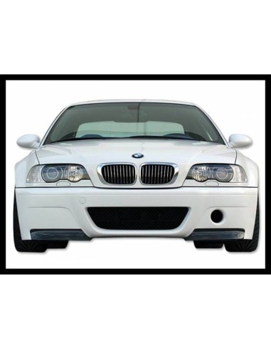 Paragolpes Delantero BMW E46 Look M3 ABS C/Punteras Carbono Look CSL