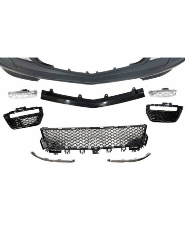 Paragolpes Delantero Mercedes W204 Coupe / 4 Puertas 2007-2013 look AMG C63 Sensores