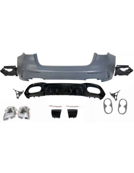 Paragolpes Trasero Mercedes W177 Look A45