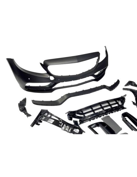 Paragolpes Delantero Mercedes W205 2014-2018 Coupe / 4P / SW look AMG C63