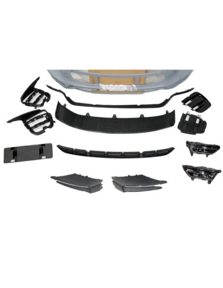 Paragolpes Delantero Porsche Macan 2014-2017 Look Turbo