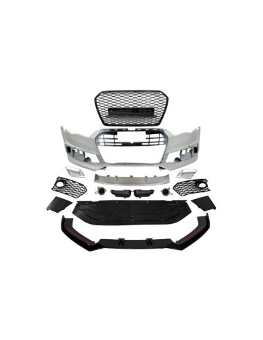 Paragolpes Delantero Audi A6 2015-2018 C7 Look RS6 Spoiler