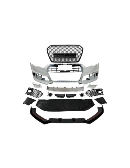 Paragolpes Delantero Audi A6 2015-2018 C7 Look RS6 Spoiler