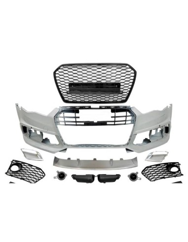 Paragolpes Delantero Audi A6 2015-2018 C7 Look RS6 Spoiler