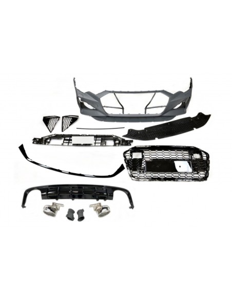 Kit De Carrocería Audi A6 C8 19-21 Avant / Sedan Look RS6