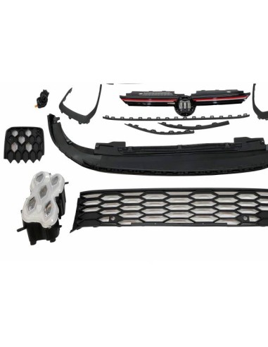 Paragolpes Delantero Volkswagen Golf 8 2019-2023 Look GTI