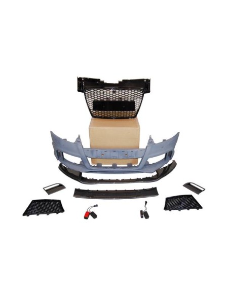 Paragolpes Delantero Audi TT 06-14 8J Look RS Spoiler Look Carbono
