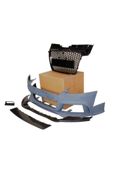 Paragolpes Delantero Audi TT 06-14 8J Look RS Spoiler Look Carbono