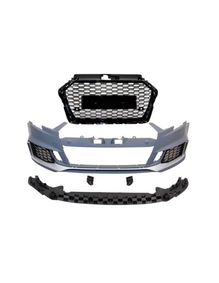 Paragolpes Delantero Audi A3 2016-2019 4 Puertas / Cabriolet Look RS3