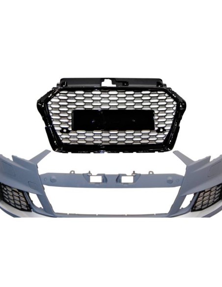 Paragolpes Delantero Audi A3 2016-2019 4 Puertas / Cabriolet Look RS3