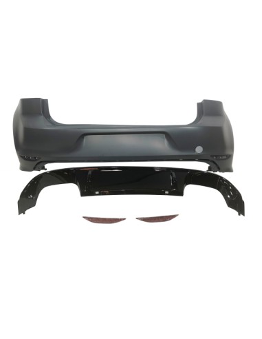 Paragolpes Trasero Volkswagen Golf 7 3/5P  Look R ABS