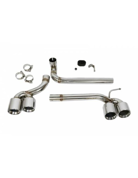 Paragolpes Trasero BMW E92 / E93 Look M3, ABS 2 Salidas Escape