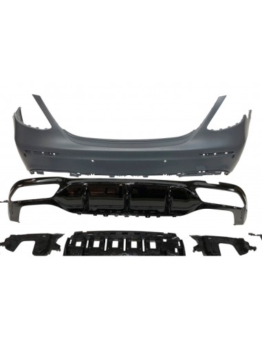 Paragolpes Trasero Mercedes W213 2016-2019  Look AMG E63