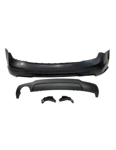 Paragolpes Trasero Mercedes W204 07-13 2-4P 1 Salida Look AMG ABS