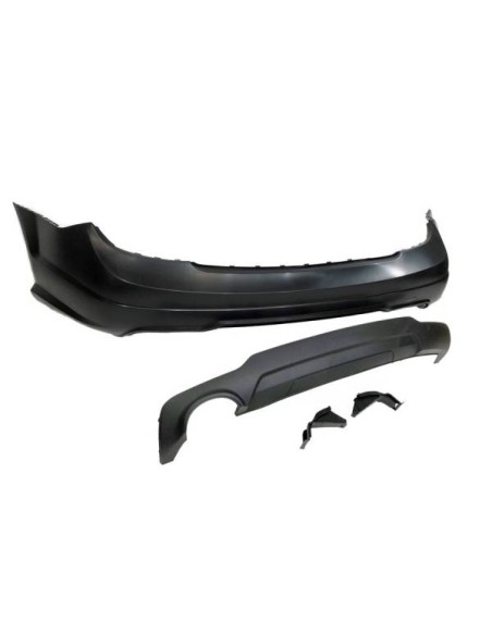 Paragolpes Trasero Mercedes W204 07-13 2-4P 1 Salida Look AMG ABS
