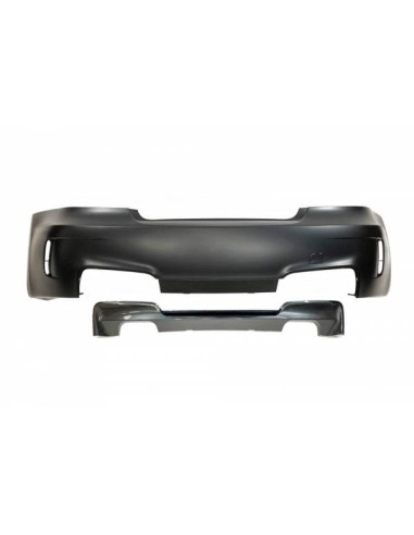 Paragolpes Trasero BMW E82 / E88  Look M1 07-11 Doble Salida