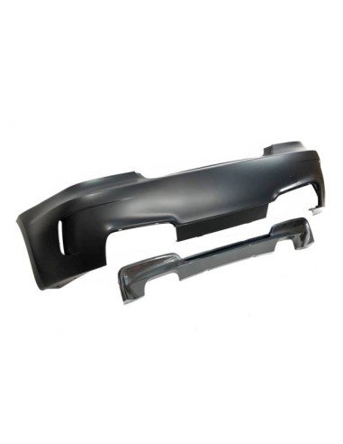 Paragolpes Trasero BMW E82 / E88  Look M1 07-11 Doble Salida