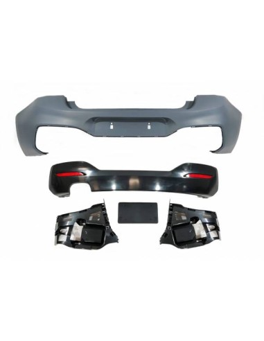 Paragolpes Trasero BMW F20 /F21 LCI 15-18 look M-tech 1 Salida simple