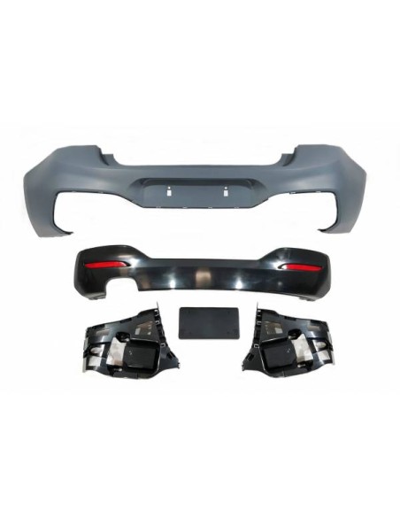 Paragolpes Trasero BMW F20 /F21 LCI 15-18 look M-tech 1 Salida simple