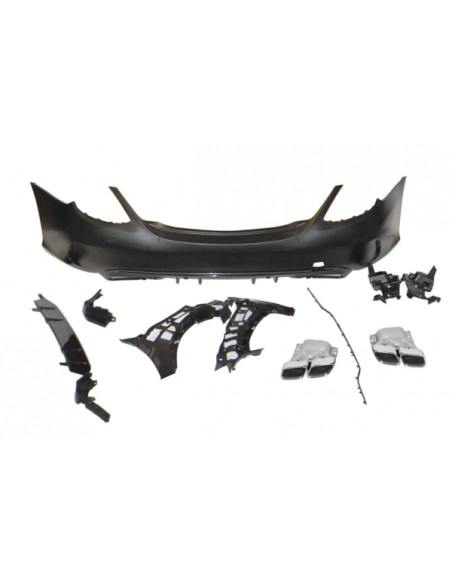 Paragolpes Trasero Mercedes W205 4P 2014-2021 Look C63 New