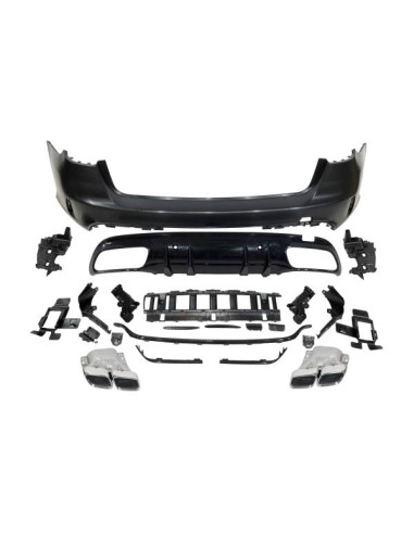 Paragolpes Trasero Mercedes W205 SW Look C63