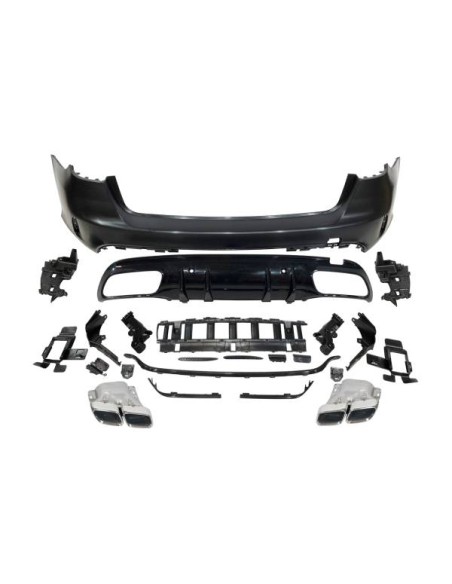 Paragolpes Trasero Mercedes W205 SW Look C63
