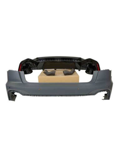 Paragolpes Trasero Audi A6 C8 4 puertas Look RS6