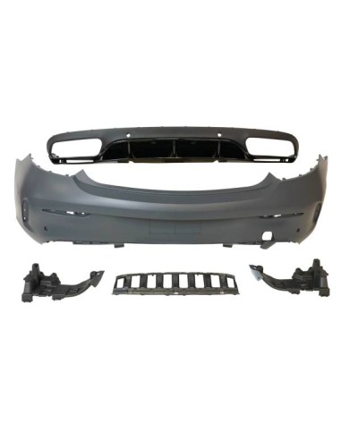 Paragolpes Trasero Mercedes W205 Coupe 2014-2020 Look C63
