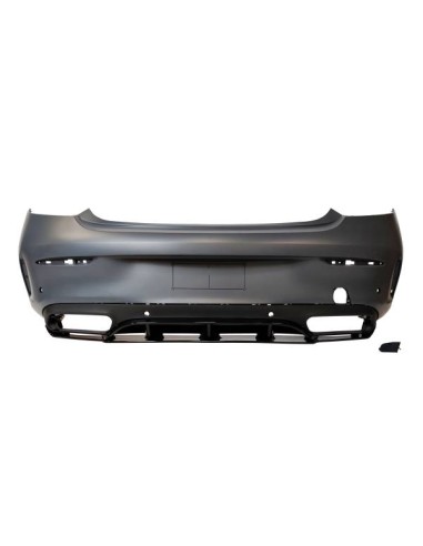 Paragolpes Trasero Mercedes W205 Coupe 2014-2020 Look C63