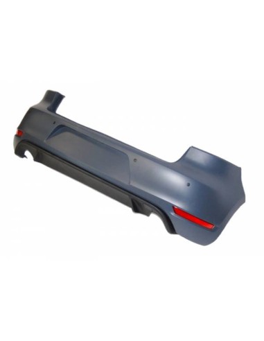 Paragolpes Trasero Volkswagen Golf 6 Look GTI 2 Salidas ABS
