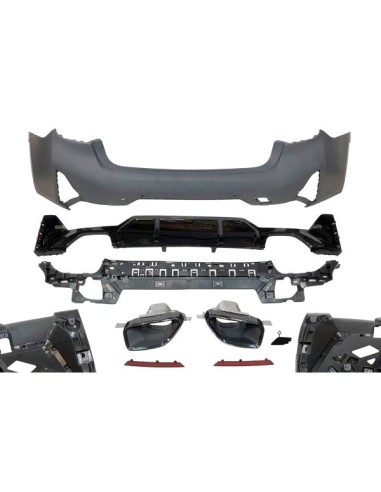 Paragolpes Trasero BMW G20 LCI Look M-tech
