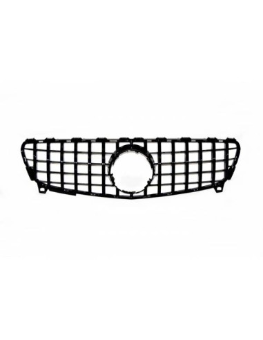 Parrilla Mercedes W176 2016-2018 Look GT Negro brillante