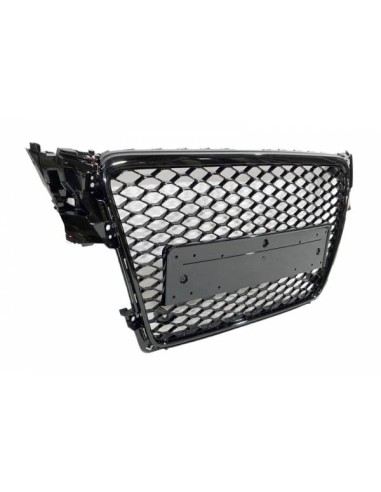 Parrilla Audi A4 Look RS4 B8 2009-2012 Full Black