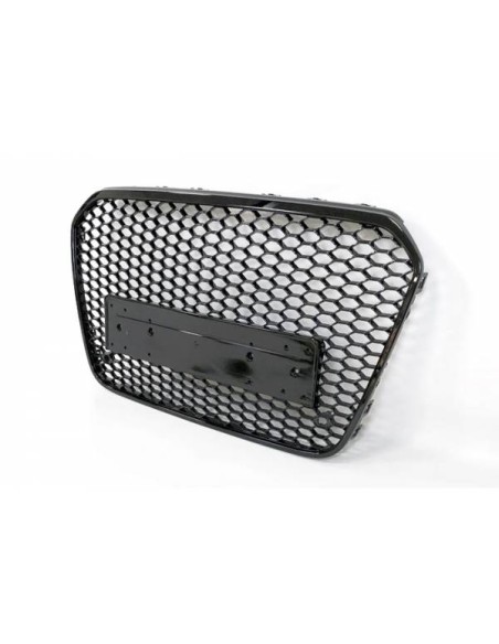Parrilla Audi A6 11-15 C7 Look RS6 Black