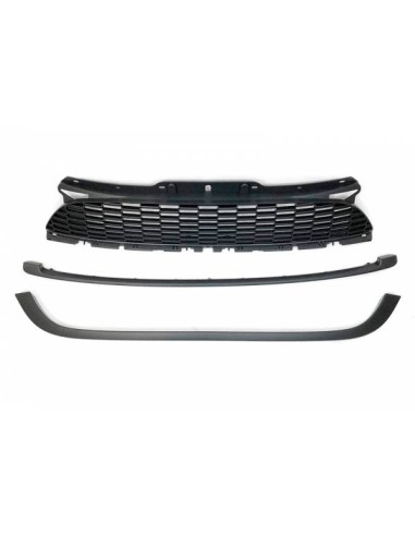 Parrilla Mini Cooper S56S 07-13 Black Look JCW