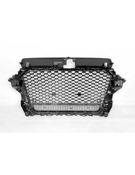 Parrilla Delantera Audi A3 V8 Look RS3 2013-2015 Mod 2