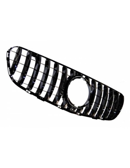 Parrilla Mercedes GLC X253 2015-2019 Look GT Negro Brillante