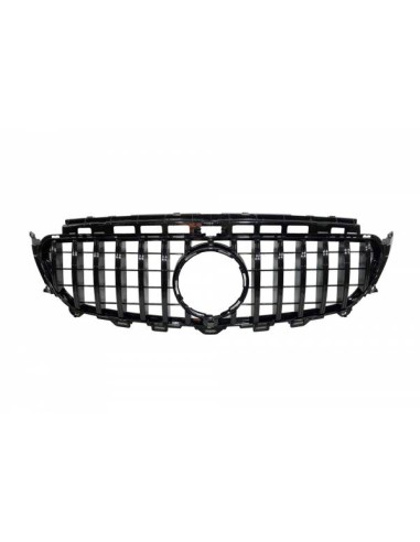 Parrilla Mercedes W213 Look GT Full Black Cámara