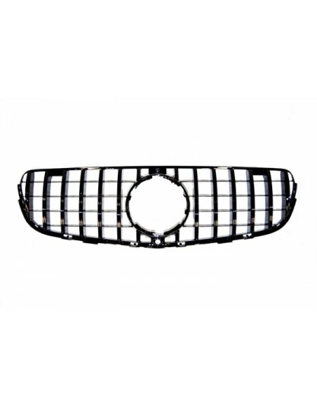 Parrilla Mercedes GLC X253 2015-2019 Look GT Negro Brillante