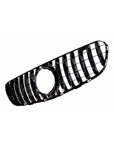 Parrilla Mercedes GLC X253 2015-2019 Look GT Negro Brillante